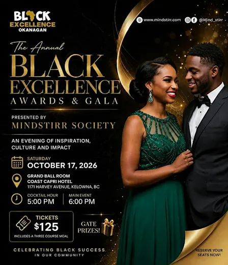 Black Excellence Awards & Gala - Okanagan