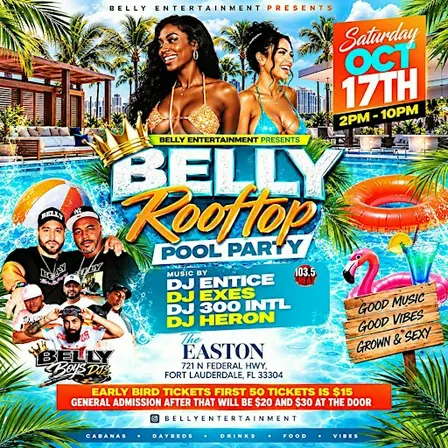 BELLY "Rooftop Pool Party"