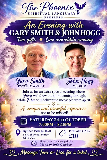An evening with Gary smith and John Hogg