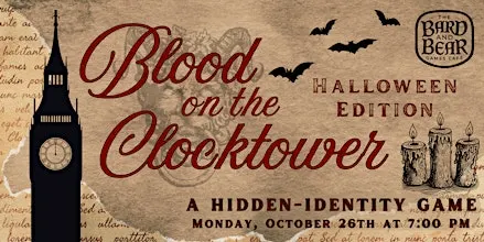 Blood on the Clocktower: Halloween Edition