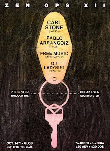 Carl Stone (JP) / Pablo Arrangoiz (FL) / Free Music (MN) / DJ Ladubug
