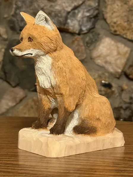 Fox Wood Carving Class