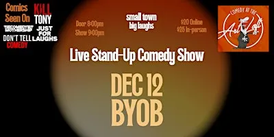 Small Town, Big Laughs – BYOB Live Stand-Up Comedy in Montreal