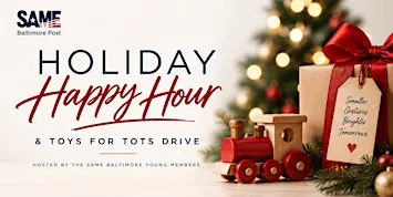 Holiday Happy Hour and Toys for Tots Drive