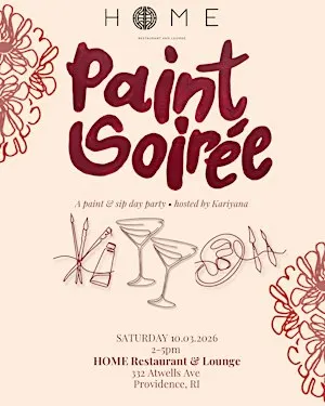 PAINT SOIRÉE - Paint & Sip - Day Party | HOMEpvd