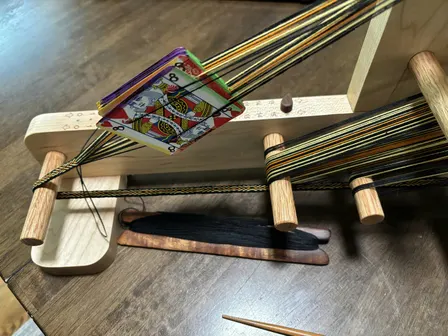 Card Weaving on Inkle Loom