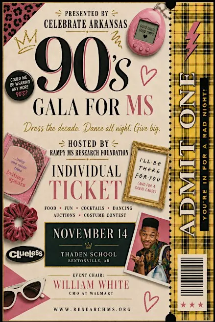 90's Gala for MS