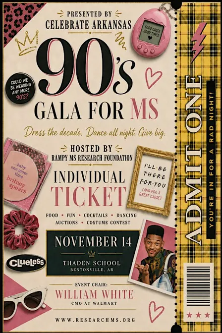 90's Gala for MS
