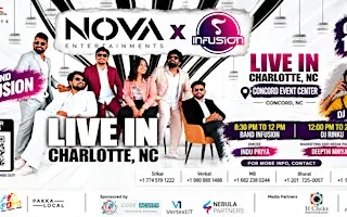BAND INFUSION X NOVA ENTERTAINMENTS | LIVE IN CHARLOTTE, NC
