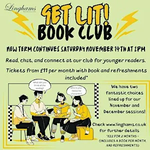 'Get Lit' by Linghams - Junior Book Club - Winter 2026