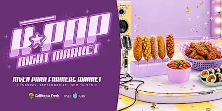 K-Pop Night Market | Korean Street Food & K-Pop Hits