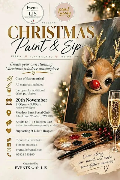 Christmas Paint & Sip