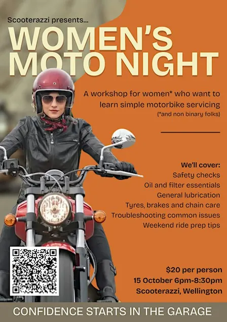 Women's Moto Night at Scooterazzi