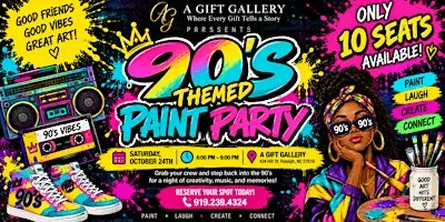 90's Theme Paint Party