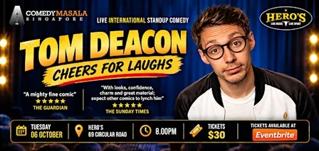 Tom Deacon - CHEERS FOR LAUGHS
