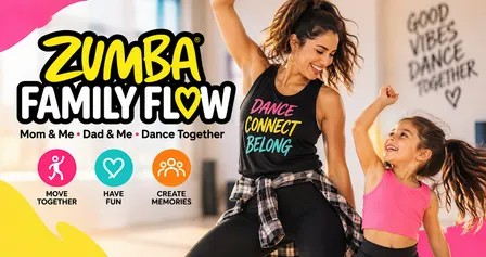 Zumba Family Flow-Mom&Me Dad&Me Families can Dance Together