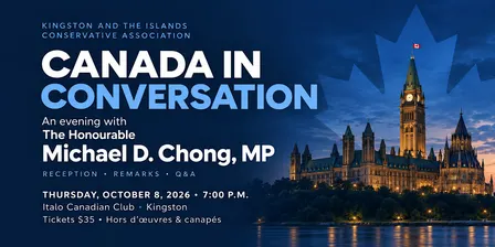 Canada in Conversation: An Evening with the Honourable Michael D. Chong