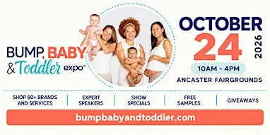 Fall Hamilton Bump, Baby & Toddler Expo - baby show