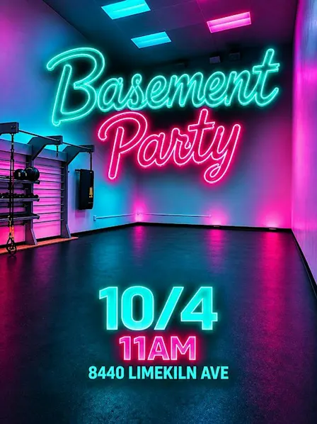 BASEMENT PARTY (PAJAMA THEME)