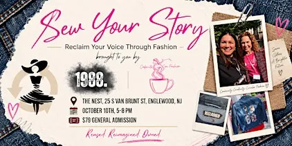 Sew Your Story: An Upcycling & Fashion Customization Workshop