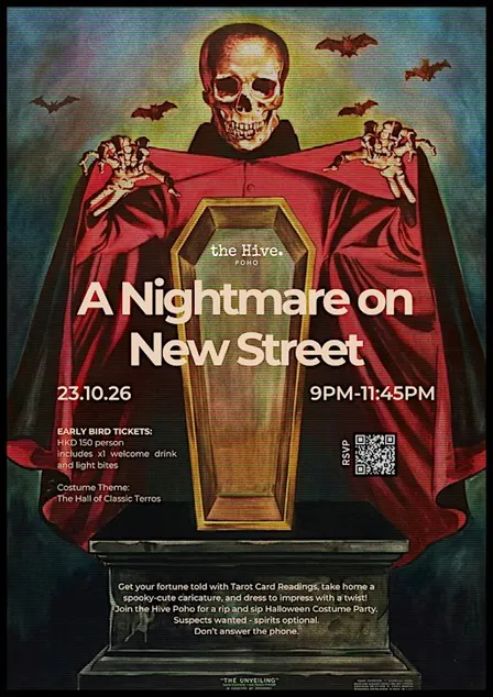A Nightmare on New Street: Eerie Evening Social