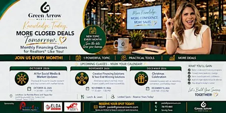 Realtor Success Series: Monthly Lunch & Learn