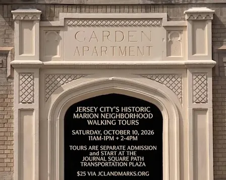 Jersey City's Historic Marion Neighborhood Walking Tours at 11am and 2pm
