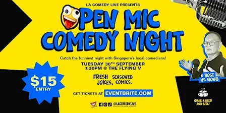 Open MIC Comedy Night at The Flying V