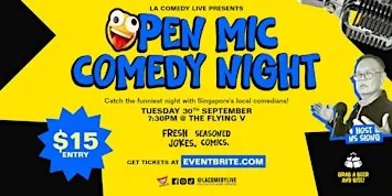 Open MIC Comedy Night at The Flying V