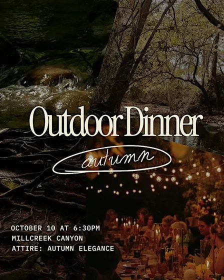 Rooted Gathering’s Outdoor Dinner