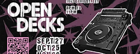 Open decks at Numbers X Van OpenDecks