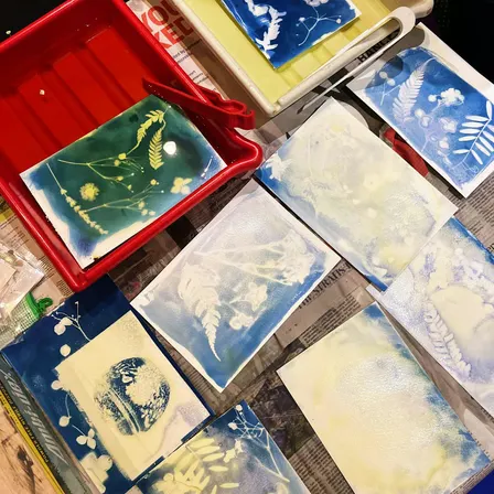 The Memory of Light: Exploring Cyanotype on Ceramics