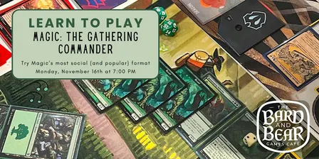 Learn to Play: MTG Commander