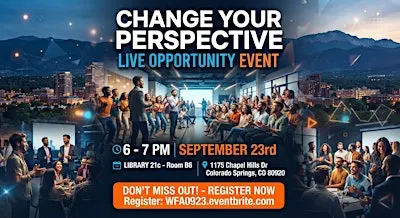 Change Your Perspective Opportunity: The Blueprint for Success & Impact
