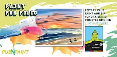 Pub N Paint "Paint for Polio" Fundraiser 7pm MDT