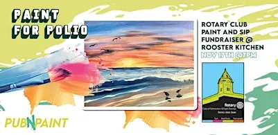 Pub N Paint "Paint for Polio" Fundraiser 7pm MDT