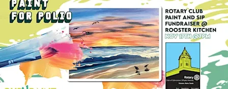 Pub N Paint "Paint for Polio" Fundraiser 7pm MDT
