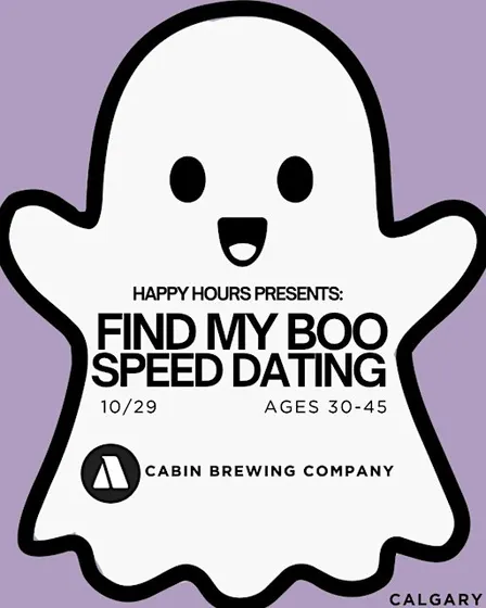 Find my Boo Speed Dating 30-45@ Cabin Brewing Co. (Calgary)