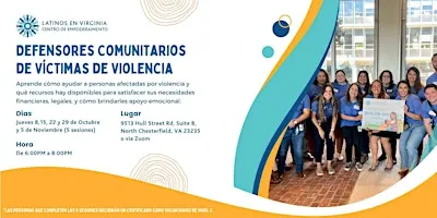 Entrenamiento para Defensores Comunitarios | Community Advocates Training