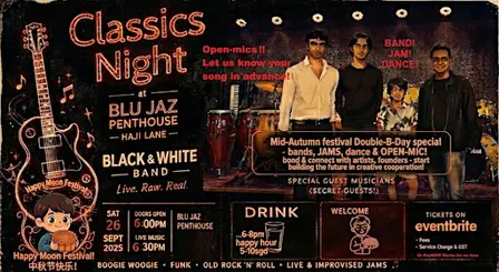 Classics Night @ Blu Jaz, Bali Ln