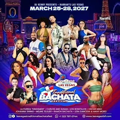 Las Vegas Traditional Bachata Festival- March 25-29, 2027