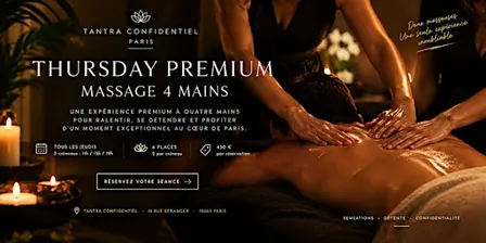 Massage 4 Mains à Paris — Thursday Premium