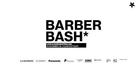 BARBER BASH, Nov 16