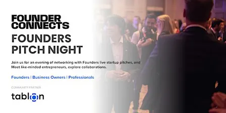 Founders Pitch Night | B2B Networking | Founders & Professionals
