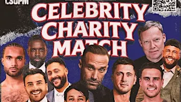 Celebrity charity football match at Bromsgrove Sporting Football Club