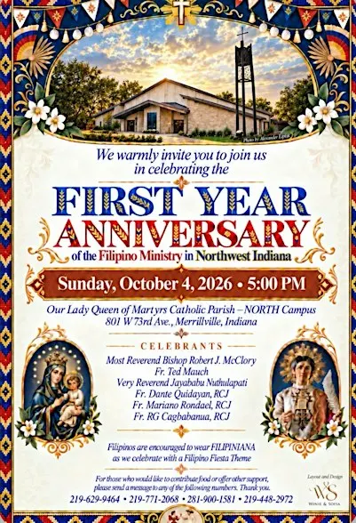 Filipino Mass - First Anniversary