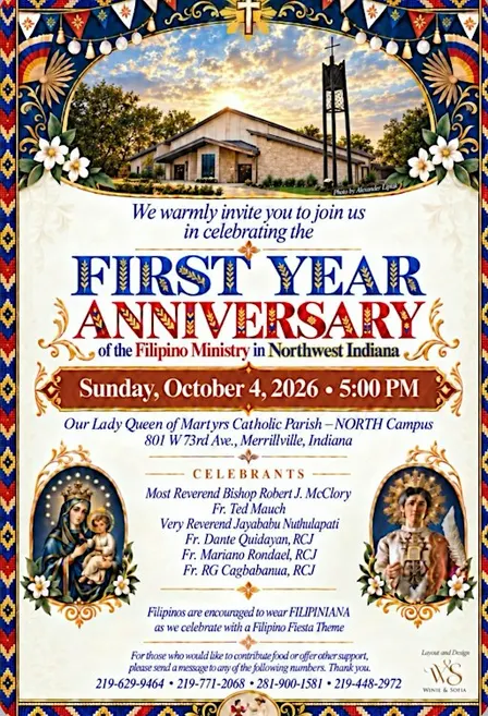 Filipino Mass - First Anniversary