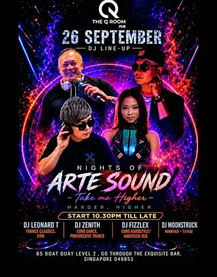 THE Q ROOM - NIGHTS OF ARTE SOUND
