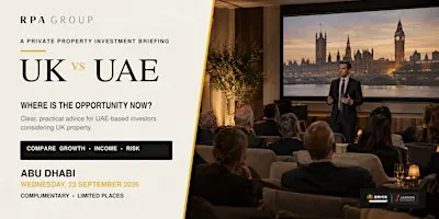 UK vs UAE : WHERE IS THE OPPORTUNITY NOW?