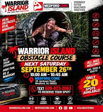 Warrior Island Obstacle Course Training